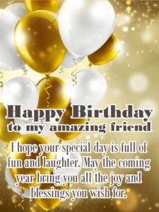 Birthday Wishes for Friend Images, Quotes and Message - Friend Quotes