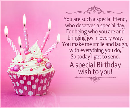 Friend Birthday Messages, Wishes, Cards, Greetings & Images!
